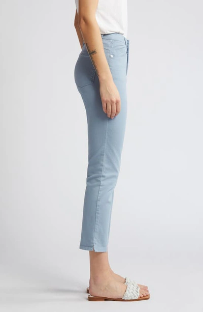 Shop Wit & Wisdom 'ab'solution High Waist Slim Straight Ankle Pants In Lb Light B