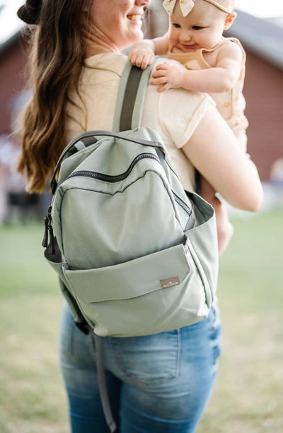 Red Rovr Mini Roo Diaper Backpack In Sage