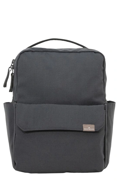 Shop Red Rovr Mini Roo Diaper Backpack In Charcoal