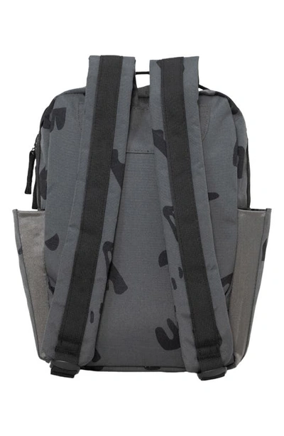 Shop Red Rovr Mini Roo Diaper Backpack In Charcoal Doodle