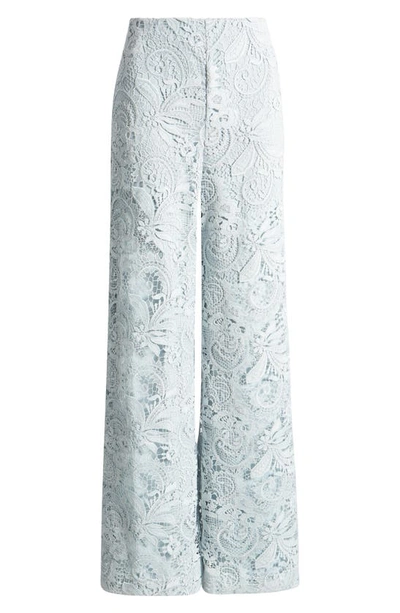 Kobi Halperin Kat Lace Wide Leg Pants In Ice