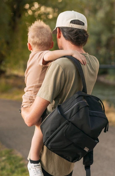 Red Rovr Mini Roo Diaper Backpack In Black