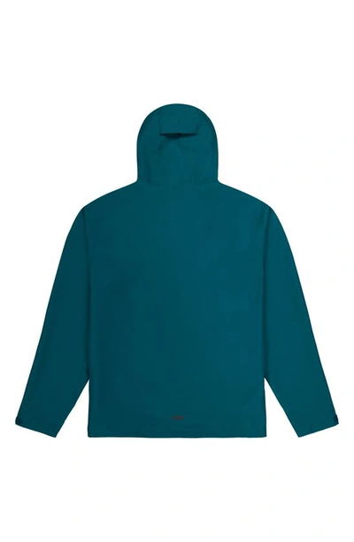 Shop Picture Organic Clothing Volute Water Repellent Hooded Jacket In Deep Water
