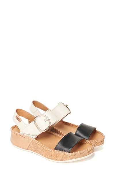 Shop Pikolinos Marina Platform Sandal In Black