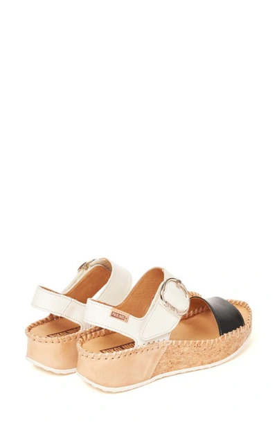 Pikolinos Marina Platform Sandal In Black