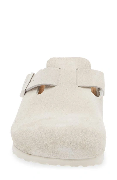Shop Birkenstock Boston Soft Clog In Antique White