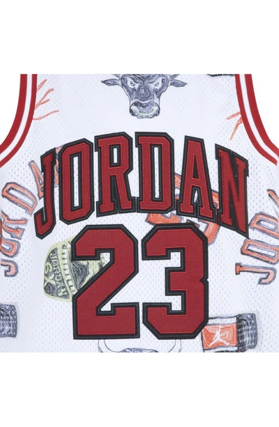 Shop Jordan Kids'  23 Basketball Jersey In Sail