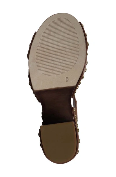 Shop Zigi Milas Ankle Strap Sandal In Tan Leather