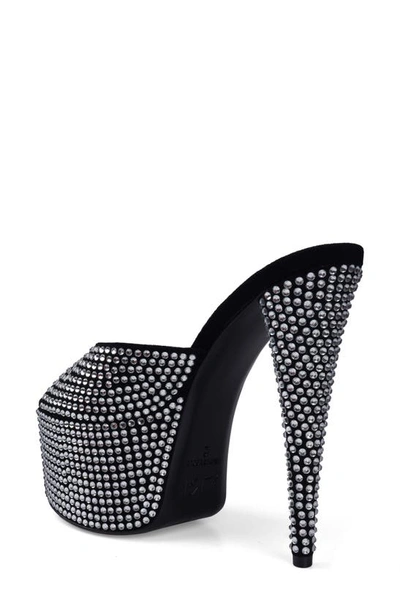 Zigi Karsyn Embellished Sandal In Black Leather