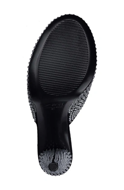 Zigi Karsyn Embellished Sandal In Black Leather