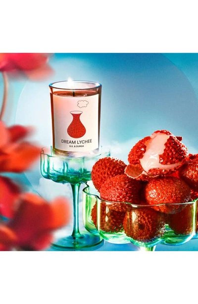 D.s. & Durga Dream Lychee 7oz Candle In White