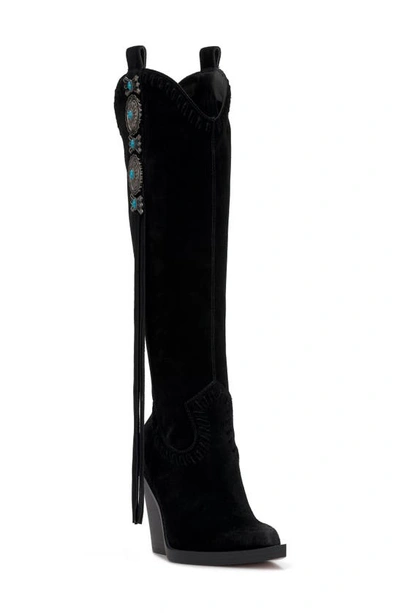 Shop Jessica Simpson Lisabeth Western Boot In Black