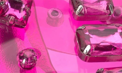 Shop Jessica Simpson Ganisa Wedge Slide Sandal In Bright Pink