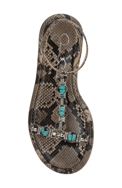 Jessica Simpson Eshily Platform Sandal In Dark Natural