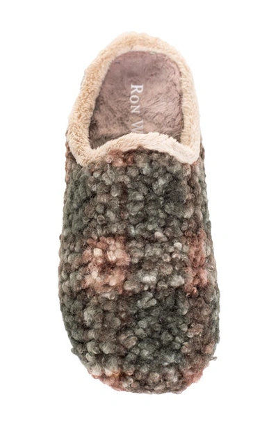 Ron White Lily Mule Slipper In Avocado