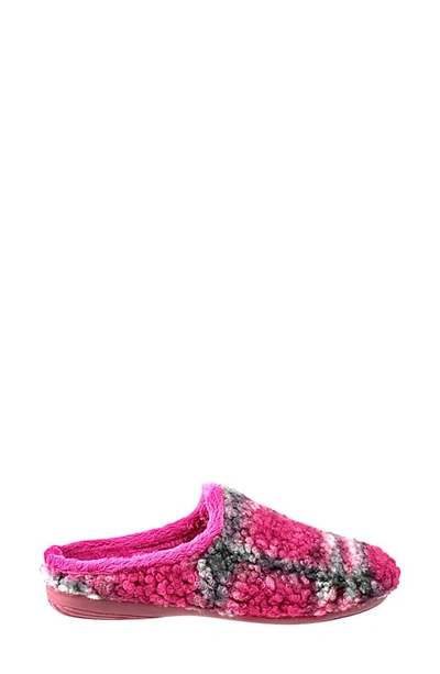 Ron White Lily Mule Slipper In Rasberry