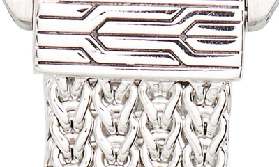 John Hardy Silver Smart Watch Band In Silver