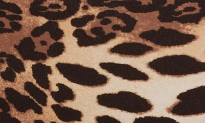 Shop Natori Reversible Bikini Bottoms In Luxe Leopard / Black