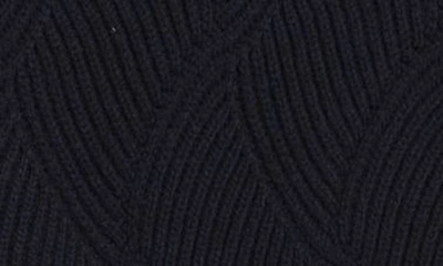 Shop Boss Camel Mezzo Wool & Cashmere Crewneck Sweater In Dark Blue