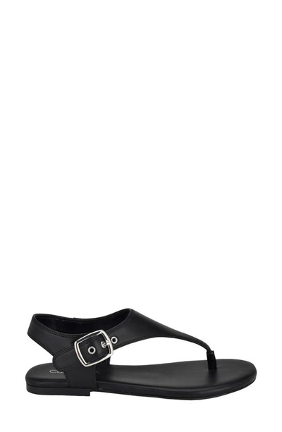 Shop Calvin Klein Moraca Ankle Strap Sandal In Black