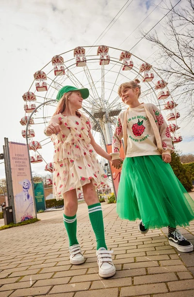The New Kids' Johanna Tulle Dress In Off White