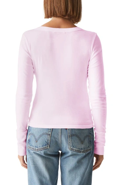 Michael Stars Logan V-neck Shirt In Bliss