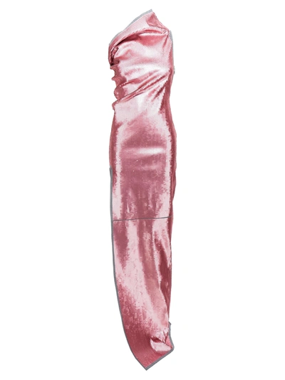Shop Rick Owens Athena Dresses Pink
