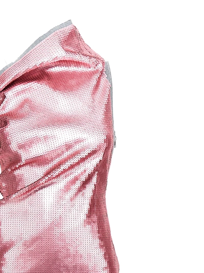 Shop Rick Owens Athena Dresses Pink