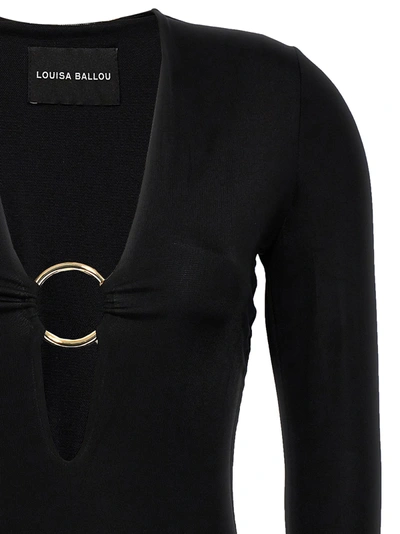 Shop Louisa Ballou Helios Dresses Black