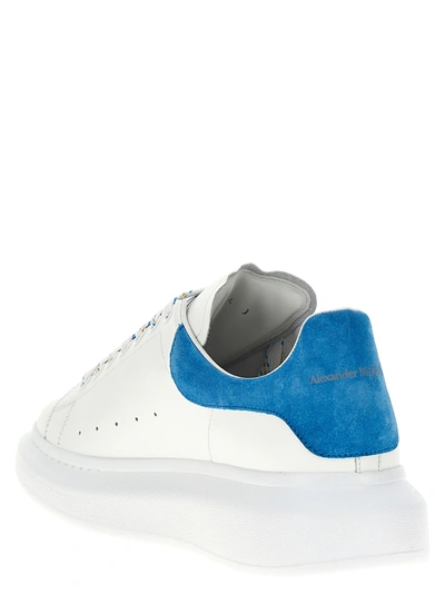 Shop Alexander Mcqueen Larry Sneakers Light Blue