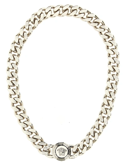 Shop Versace Medusa Jewelry Silver