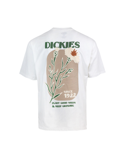Shop Dickies T-shirt Herndon Bianca In Dkwhx