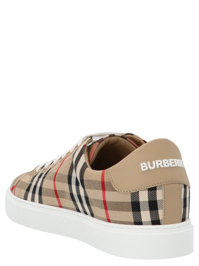 Shop Burberry Newalbridge Sneakers Beige