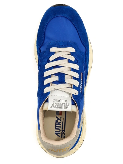 Shop Autry Reelwind Sneakers Blue