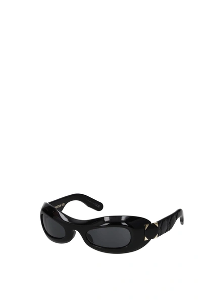 Shop Dior Sunglasses Lady 95.22 Acetate Black Grey