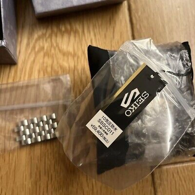 Pre-owned Seiko 5 Sports Sbsc011 Field Sports Gmt Mechanical Automatic Watch Black 2024