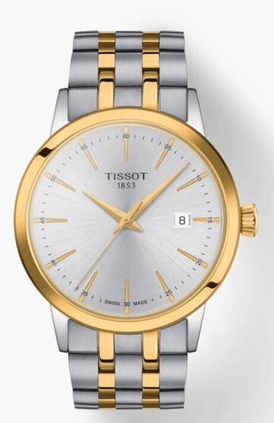 Pre-owned Tissot Classic Dream Silver Dial Quartz Watch T1294102203100