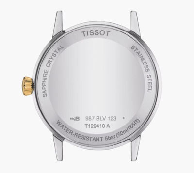 Pre-owned Tissot Classic Dream Silver Dial Quartz Watch T1294102203100