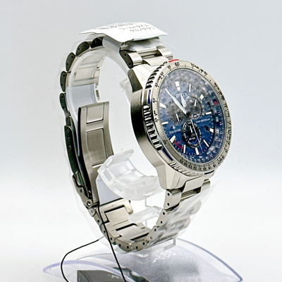 Pre-owned Citizen Promaster Sky Cb5000-50l Eco-drive Radio Watch Men's From Japan Blue