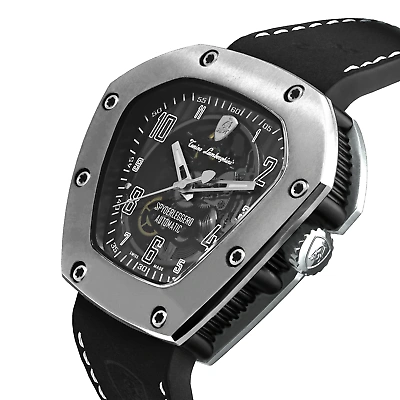 Pre-owned Tonino Lamborghini Spdrlegro 51.5mm Automatic Wristwatch Tlf-t06-1