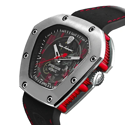Pre-owned Tonino Lamborghini Spdrlegro 51.5mm Automatic Wristwatch Tlf-t06-2