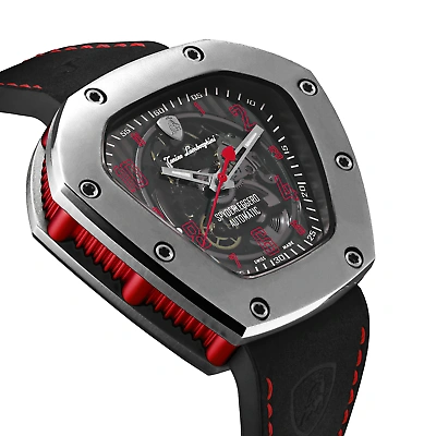 Pre-owned Tonino Lamborghini Spdrlegro 51.5mm Automatic Wristwatch Tlf-t06-2