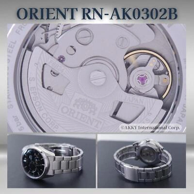 Pre-owned Orient Contemporary  Contemporary Sun & Moon Sun And Moon Rn-ak0302b