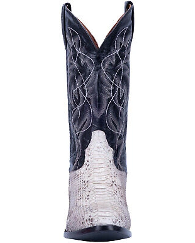 Pre-owned Dan Post Men's Manning Western Boot - Medium Toe Python 9 D