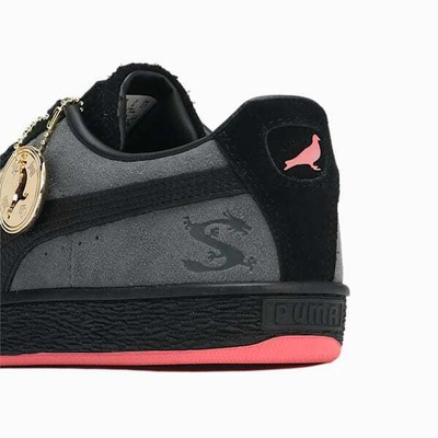 Pre-owned Puma X Staple Suede Color  Black-shadow Gray 396253-01 Sneaker Men Us11.5 In Multicolor