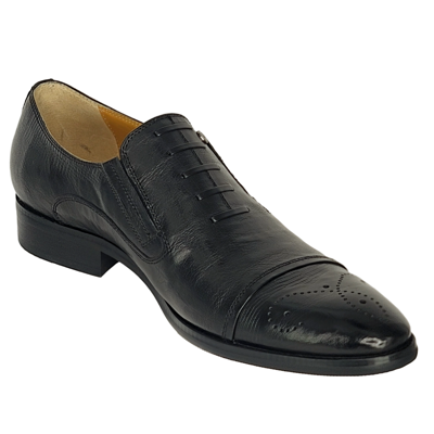 Pre-owned Bond Capriez Oxford Men's Shoes (black)