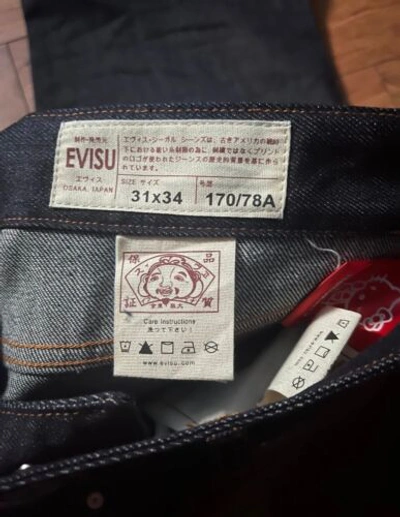 Pre-owned Evisu Hello Kitty Jeans In Blue