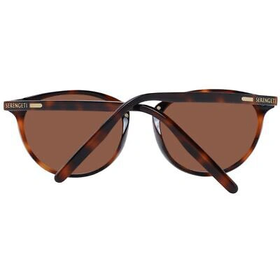 Pre-owned Serengeti Brown Women Sunglasses