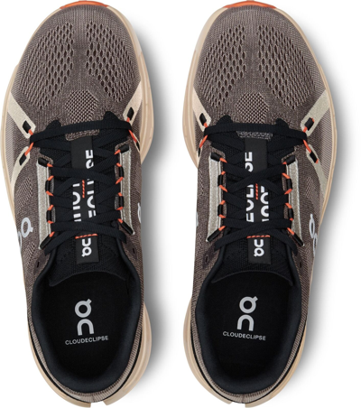 Pre-owned On Men's  Running Brand Black/orange Fade Cloud Cloudeclipse Oc 2024 Shoes