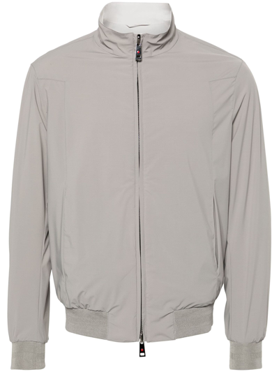 Shop Kired Troy 2 Bomber Jacket In Grigio